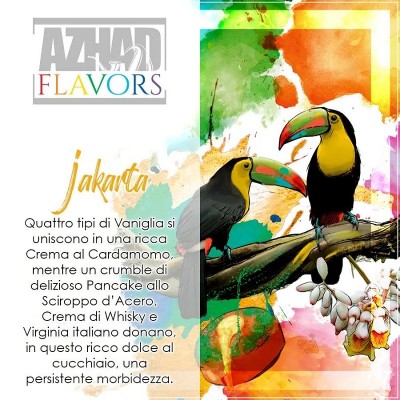 SHOT - Azhad's Elixirs - Flavors - JAKARTA - aroma 20+40 in flacone da 60ml