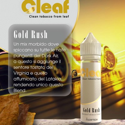 SHOT - Dreamods - Cleaf - GOLD RUSH - aroma 20+40 in flacone da 60ml