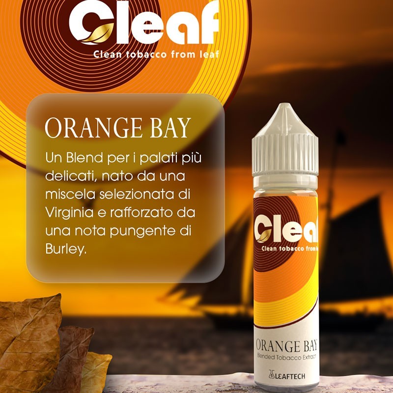 SHOT - Dreamods - Cleaf - ORANGE BAY - aroma 20+40 in flacone da 60ml