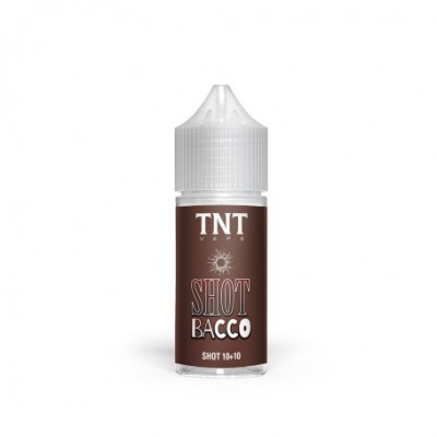 MINI SHOT - TNT Vape - SHOT BACCO - aroma 10+10 in flacone da 30ml