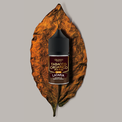 MINI SHOT - Goldwave - Tabacco Organico per Pod - LATAKIA - aroma 10+10 in flacone da 30ml