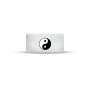 ANELLO SALVA TANK - YING-YANG BIANCO Silicone - 22 a 26mm