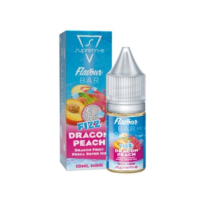 MINI SHOT20 - Suprem-e - Flavour Bar - FIZZ DRAGON PEACH - aroma 10+10 in flacone da 10ml