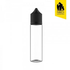 BOCCETTA CHUBBY GORILLA V3 IN PET  60ml - Transparent Black Cap - 100 PEZZI