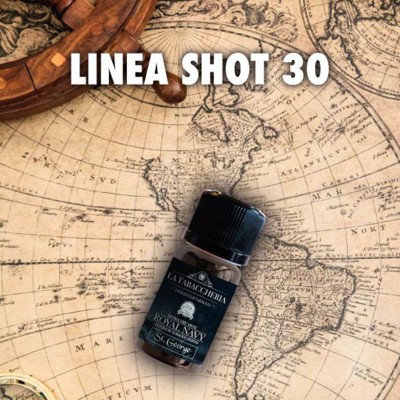 MINI SHOT30 - La Tabaccheria EXTRA DRY 4POD - Royal Navy - ST. GEORGE - aroma 10+20 in flacone da 10ml