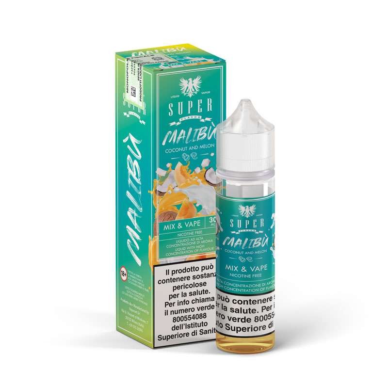 Super Flavor Malibu Liquido Sigaretta Elettronica - Esigitaly