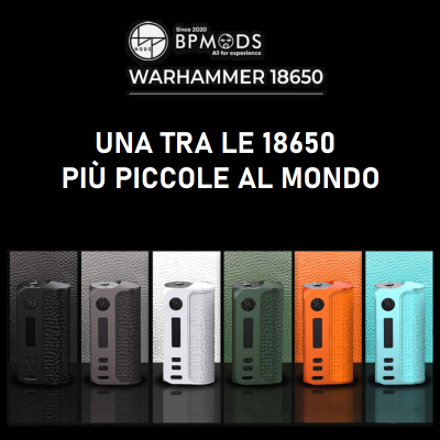 BP Mods - WARHAMMER BOX MOD 18650 60W