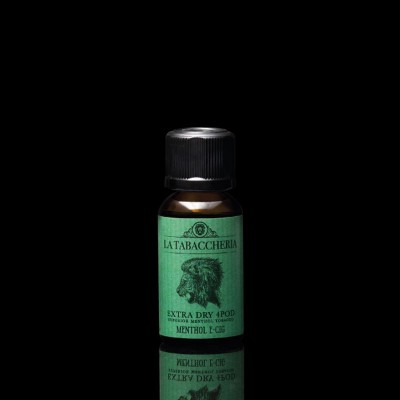 SHOT60 - La Tabaccheria EXTRA DRY 4POD - Superior Menthol - MENTHOL E-CIG - aroma 20+40 in flacone da 20ml