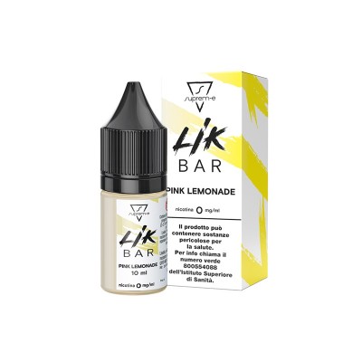 Lik Bar by Suprem-e - PINK LEMONADE 0mg - Liquido pronto ai sali di nicotina 10ml