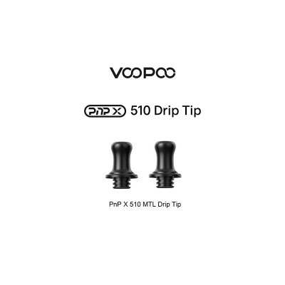 Voopoo - DRIP TIP 510 PNP X MTL - 2 PEZZI