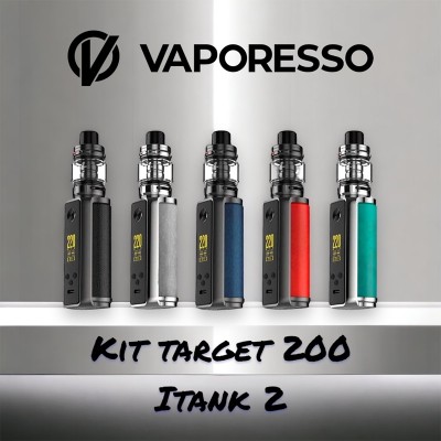 Vaporesso - KIT TARGET 200 con iTANK 2 8ml - New Colors