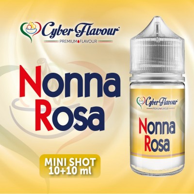 MINI SHOT - Cyber Flavour - NONNA ROSA - aroma 10+10 in flacone da 30ml