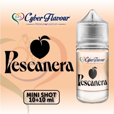 MINI SHOT - Cyber Flavour - PESCA NERA - aroma 10+10 in flacone da 30ml