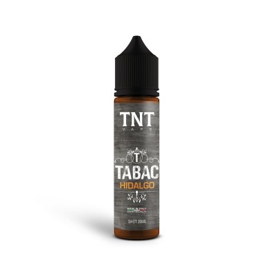 SHOT - TNT Vape - Tabac - HIDALGO - aroma 20+40 in flacone da 60ml