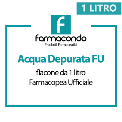 Farmacondo / Farmalabor - ACQUA ALTAMENTE DEPURATA 1 LITRO FU