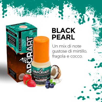 Vaporart - Classici - BLACK PEARL 4mg/ml - Liquido pronto 10ml