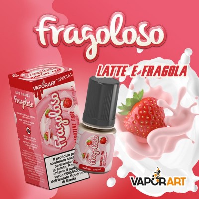 Vaporart - Special - FRAGOLOSO 4mg/ml - Liquido pronto 10ml