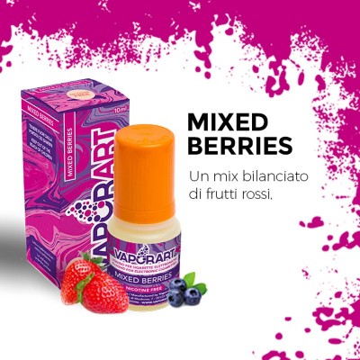 Vaporart - Classici - MIXED BERRIES 4mg/ml - Liquido pronto 10ml