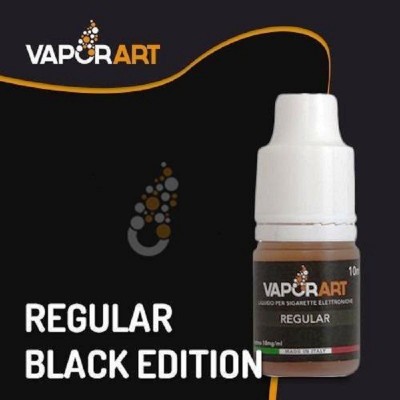 Vaporart - Classici - REGULAR BLACK EDITION 8mg/ml - Liquido pronto 10ml