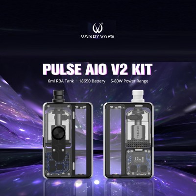 Vandy Vape - PULSE AIO V2 KIT 80W - Standard Edition con RBA