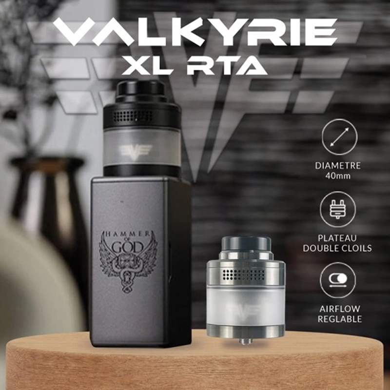 Vaperz Cloud - VALKYRIE XL RTA 40mm