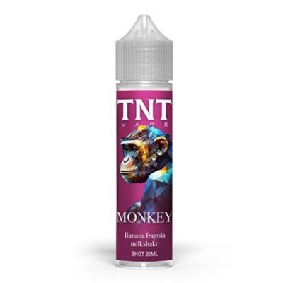 SHOT - TNT Vape - Animals - MONKEY - aroma 20+40 in flacone da 60ml