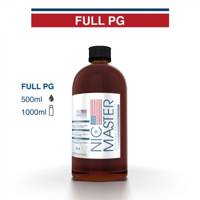 Nic Master - 500ml in bottiglia da 1 litro GLICOLE PROPILENICO