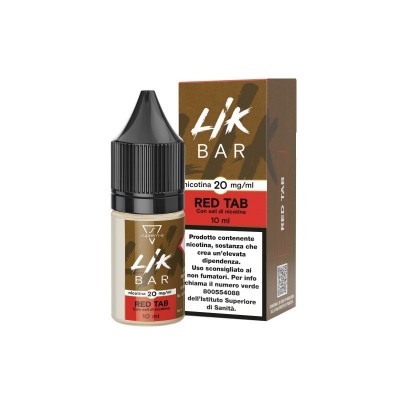 Lik Bar by Suprem-e - RED TAB 20mg - Liquido pronto ai sali di nicotina 10ml