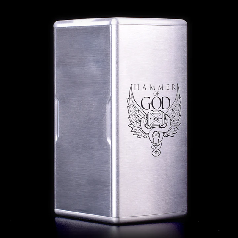 Vaperz Cloud - HAMMER OF GOD 400 - Silver & Black