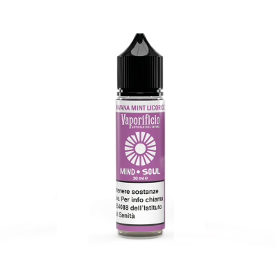 SHOT - Vaporificio - Mind Soul - HAVANA MINT LICORICE - aroma 20+40 in flacone da 60ml