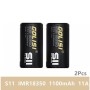 18350 - GOLISI S11 IMR 1100mAh 11A PROTECTED - 2 Pezzi