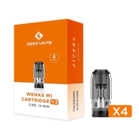 Geekvape - Wenax M1 "V2" POD DI RICAMBIO 0.8ohm 2ml - 4 PEZZI