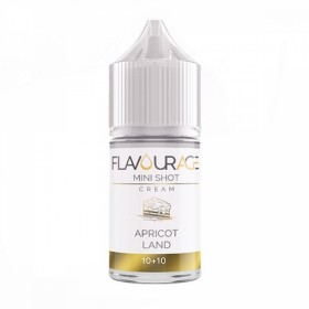 MINI SHOT - Flavourage - Cream - APRICOT LAND - aroma 10+10 in flacone da 30ml