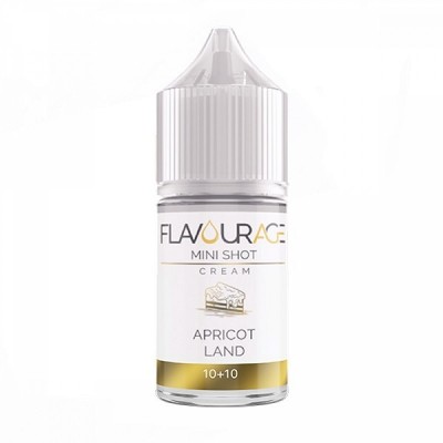 MINI SHOT - Flavourage - Cream - APRICOT LAND - aroma 10+10 in flacone da 30ml