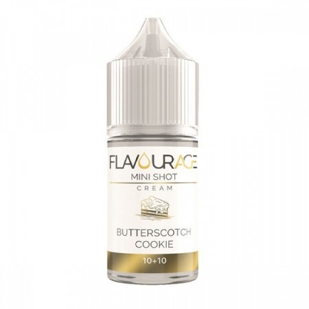 MINI SHOT - Flavourage - Cream - BUTTERSCOTCH COOKIE - aroma 10+10 in flacone da 30ml