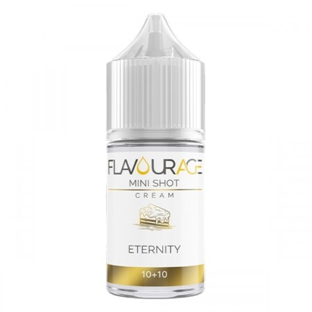 MINI SHOT - Flavourage - Cream - ETERNITY - aroma 10+10 in flacone da 30ml