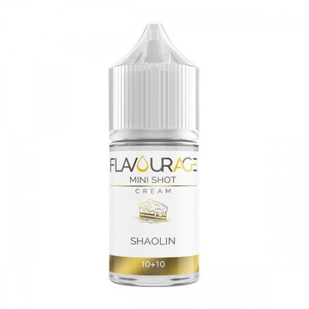 MINI SHOT - Flavourage - Cream - SHAOLIN - aroma 10+10 in flacone da 30ml