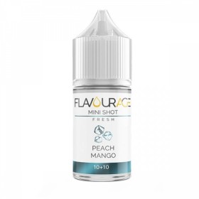 MINI SHOT - Flavourage - Fresh - PEACH MANGO - aroma 10+10 in flacone da 30ml