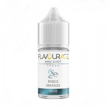 MINI SHOT - Flavourage - Fresh - RIBES MANGO - aroma 10+10 in flacone da 30ml