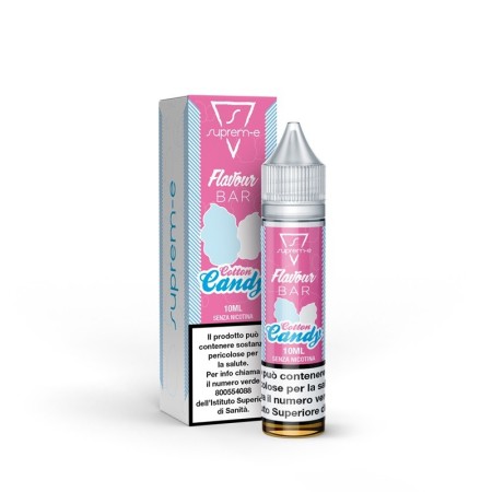 MINI SHOT - Suprem-e - Flavour Bar - COTTON CANDY - aroma 10+10 in flacone da 20ml