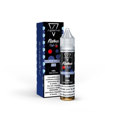 MINI SHOT - Suprem-e - Flavour Bar - BLUEBERRY ICE - aroma 10+10 in flacone da 20ml