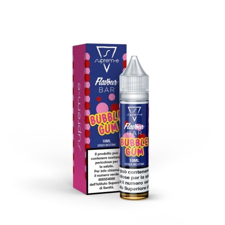 MINI SHOT - Suprem-e - Flavour Bar - BUBBLE GUM - aroma 10+10 in flacone da 20ml