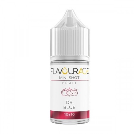 MINI SHOT - Flavourage - Fruit - DR BLUE - aroma 10+10 in flacone da 30ml