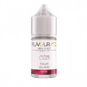 MINI SHOT - Flavourage - Fruit - FRUIT ISLAND - aroma 10+10 in flacone da 30ml