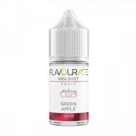 MINI SHOT - Flavourage - Fruit - GREEN APPLE - aroma 10+10 in flacone da 30ml