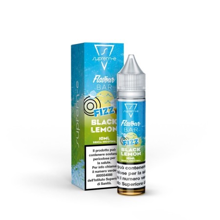 MINI SHOT - Suprem-e - Flavour Bar - FIZZ BLACK LEMON - aroma 10+10 in flacone da 20ml