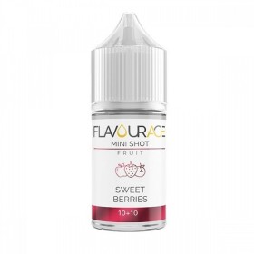 MINI SHOT - Flavourage - Fruit - SWEET BERRIES - aroma 10+10 in flacone da 30ml