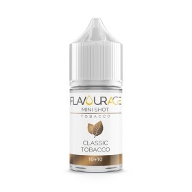 MINI SHOT - Flavourage - Tobacco - CLASSIC TOBACCO - aroma 10+10 in flacone da 30ml