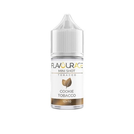 MINI SHOT - Flavourage - Tobacco - COOKIE TOBACCO - aroma 10+10 in flacone da 30ml