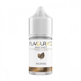 MINI SHOT - Flavourage - Tobacco - MORRIS - aroma 10+10 in flacone da 30ml